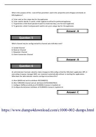 Braindump C1000-156 Pdf, Latest C1000-156 Demo | Mock C1000-156 Exams