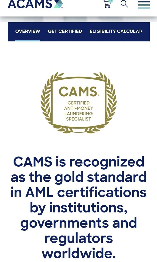 New CAMS Test Pattern & Latest CAMS Test Format - Exam CAMS Answers