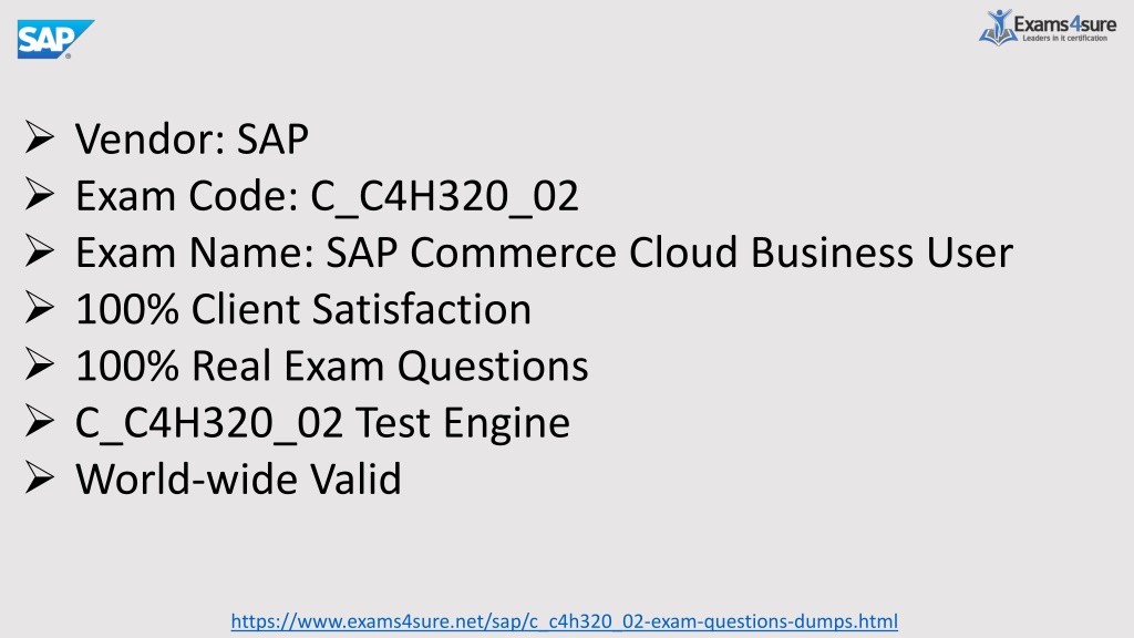 New C-C4H320-24 Exam Duration | SAP Study C-C4H320-24 Materials