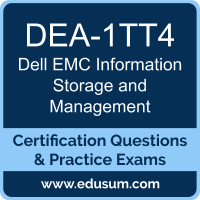 EMC Top DEA-1TT5 Exam Dumps, DEA-1TT5 Test Result | DEA-1TT5 Valid Exam Pass4sure