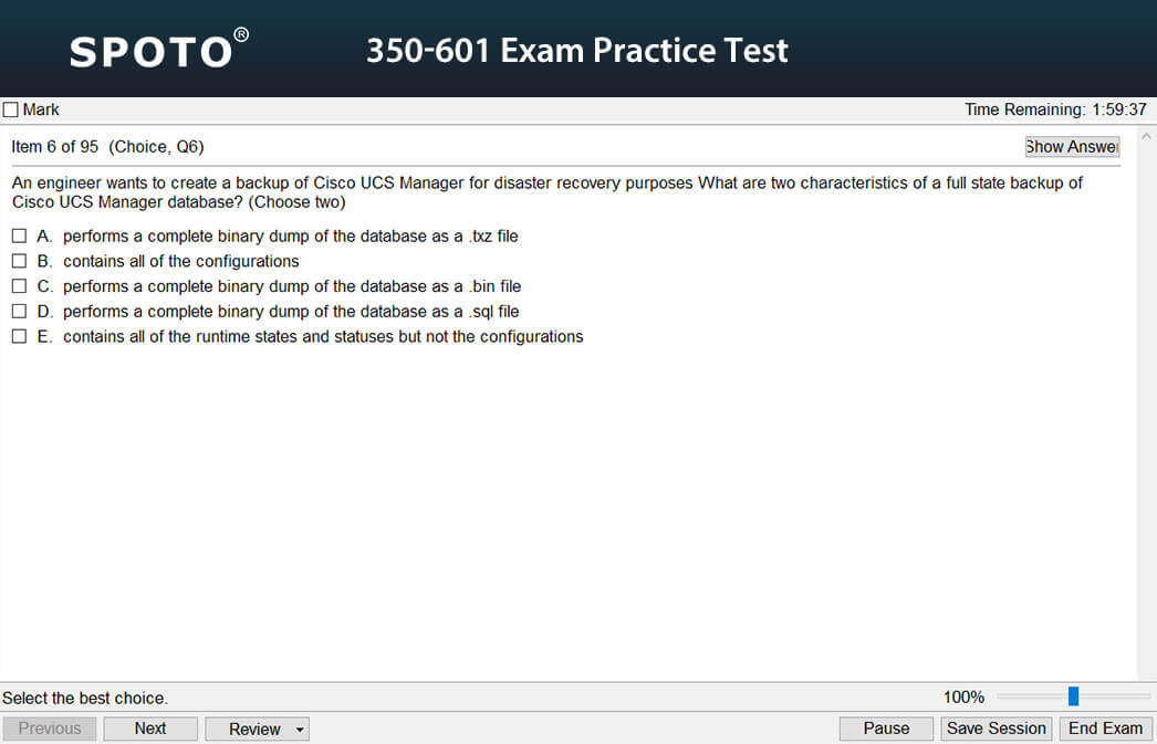 Reliable 350-601 Exam Book | Cisco Customized 350-601 Lab Simulation