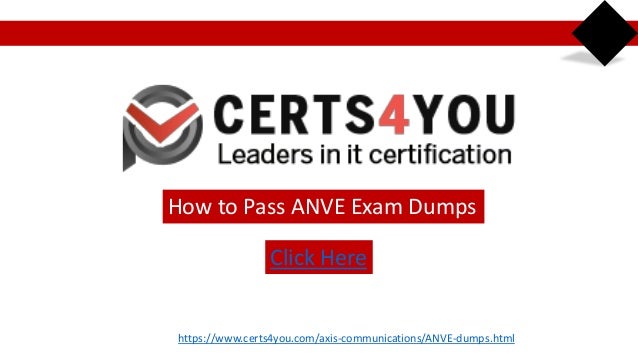 2024 Reliable ANVE Braindumps & ANVE Dump Torrent - Axis Network Video Exam New Exam Camp