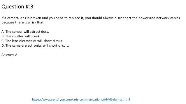 Axis ANVE Braindump Free, Latest ANVE Test Pdf