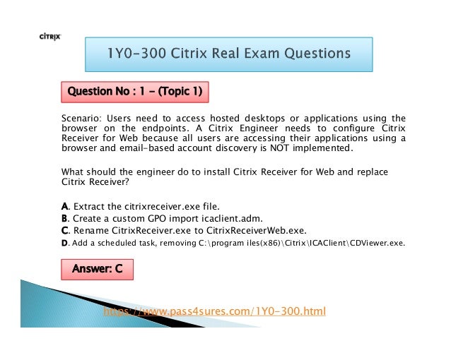 Citrix Reliable 1Y0-341 Braindumps Pdf & Test 1Y0-341 Questions Vce