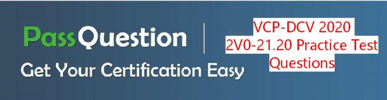 VMware 2V0-21.20 Certified Questions - Test 2V0-21.20 Simulator