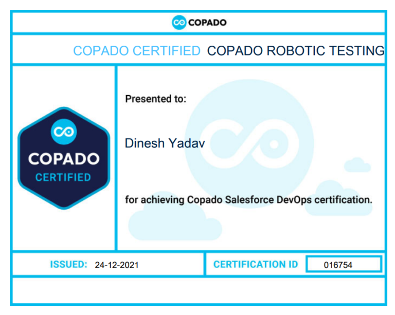 Reliable Copado-Robotic-Testing Study Guide & Valid Copado-Robotic-Testing Exam Objectives