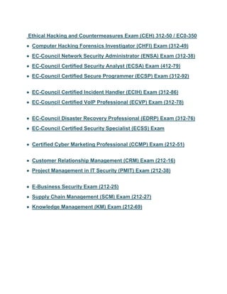 ECSS Exam Collection & EC-COUNCIL ECSS Reliable Test Cram