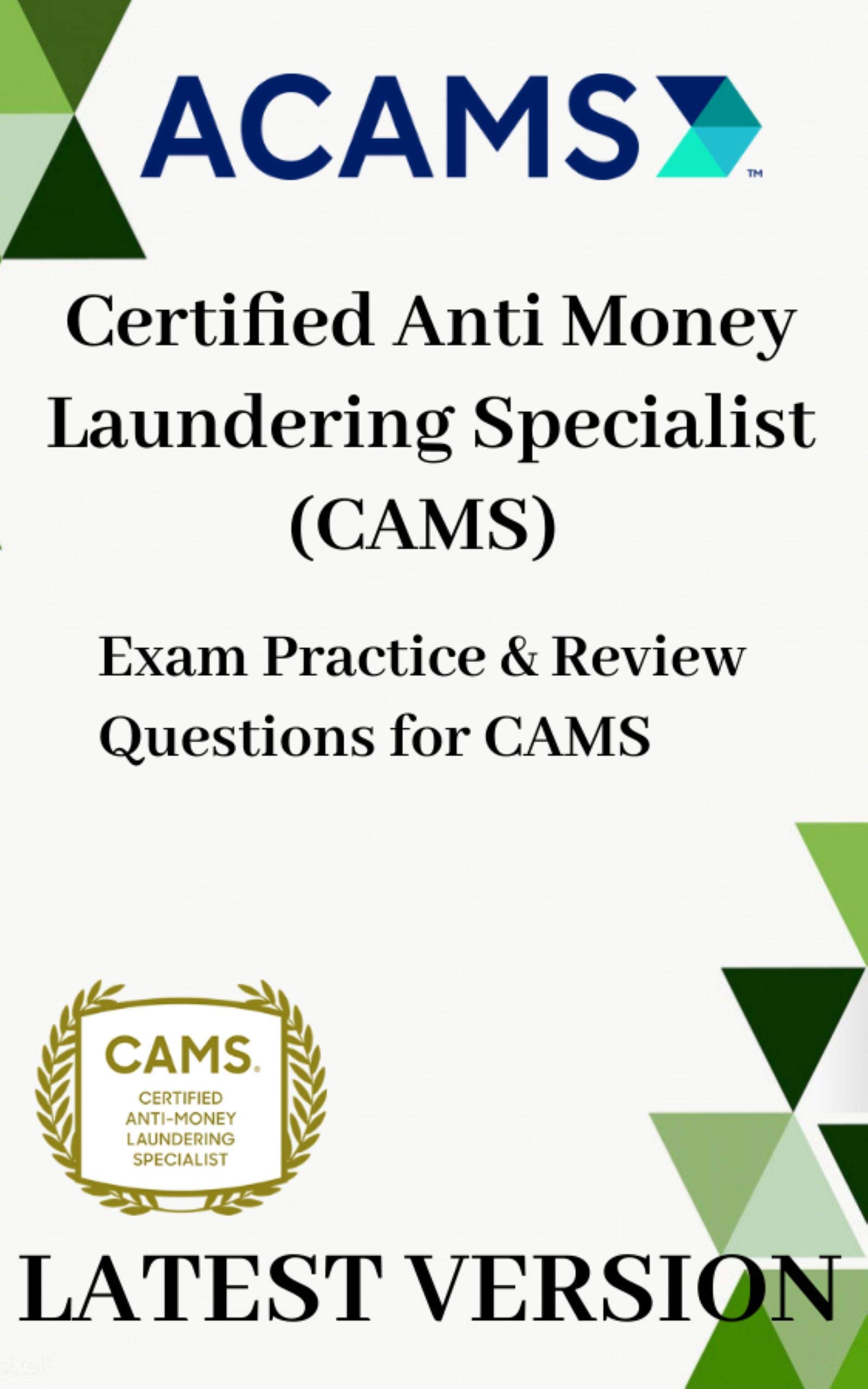 CAMS Latest Materials - Reliable CAMS Test Voucher, CAMS Reliable Test Book