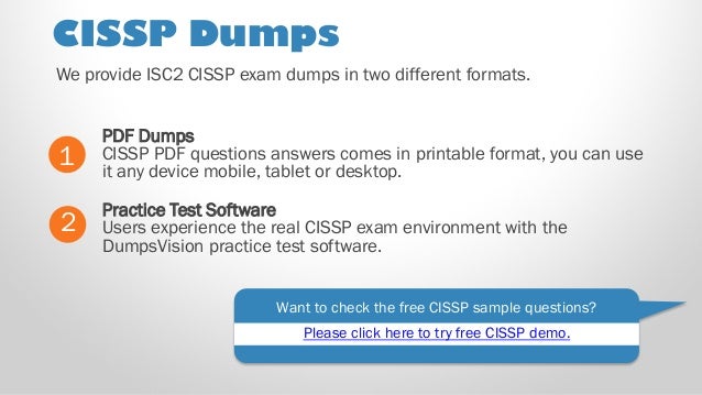 ISC Visual CISSP Cert Exam - CISSP Braindumps Downloads