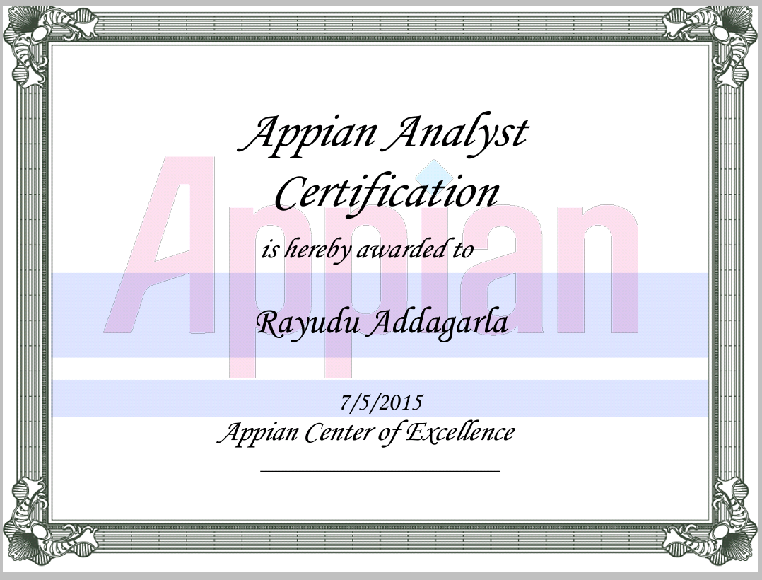 Appian New ACD200 Test Blueprint & ACD200 Free Download Pdf