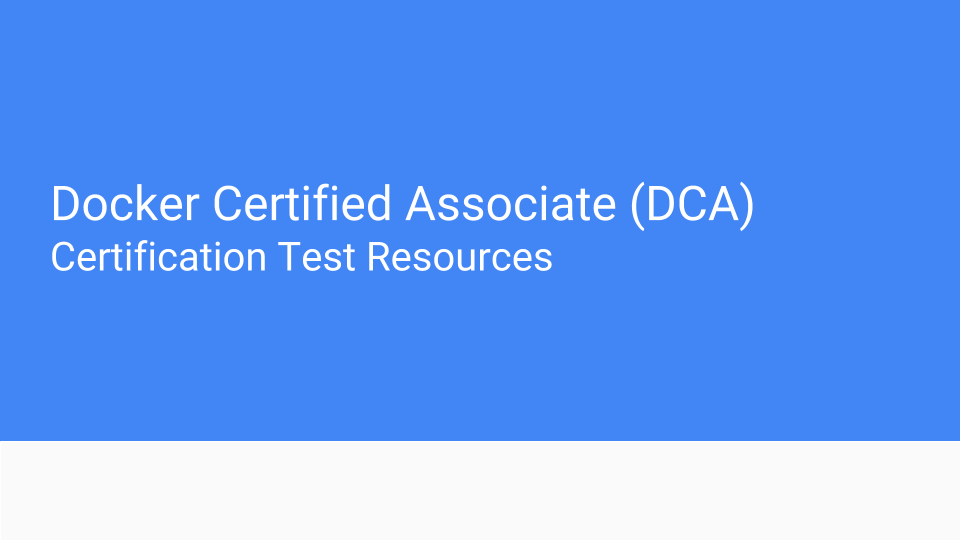 2024 DCA New Dumps Book | Pass4sure DCA Exam Prep & Docker Certified Associate (DCA) Exam PDF Question