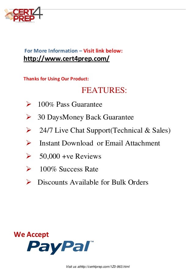 1z1-819 PDF Questions | Oracle Latest 1z1-819 Dumps Pdf