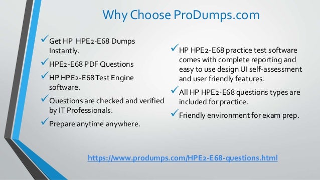 Latest HPE2-B01 Dumps Ebook - HPE2-B01 Updated Demo, HPE2-B01 Top Questions