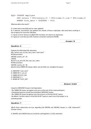 2025 Reliable 1z0-071 Exam Preparation | Detailed 1z0-071 Study Dumps