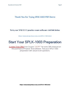 Certification SPLK-2003 Training & Pdf Demo SPLK-2003 Download