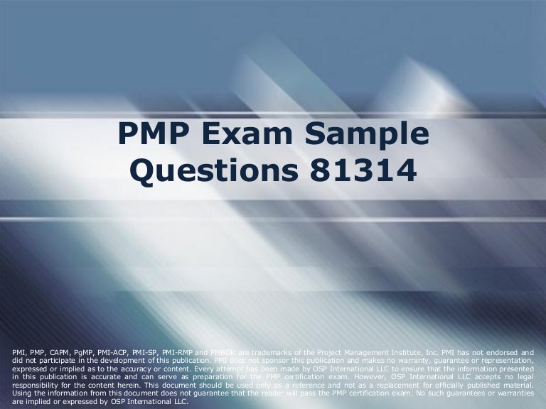 PMP Free Sample & Latest PMP Material - PMP Accurate Study Material