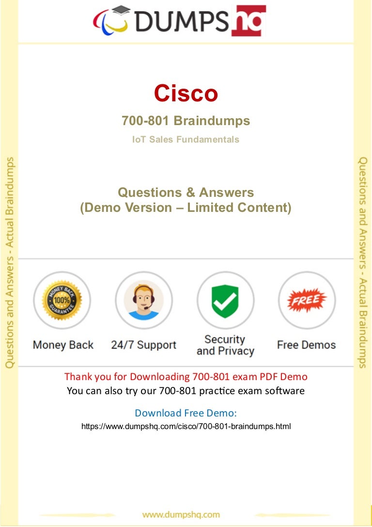 700-805 New Braindumps Ebook | Cisco New 700-805 Cram Materials