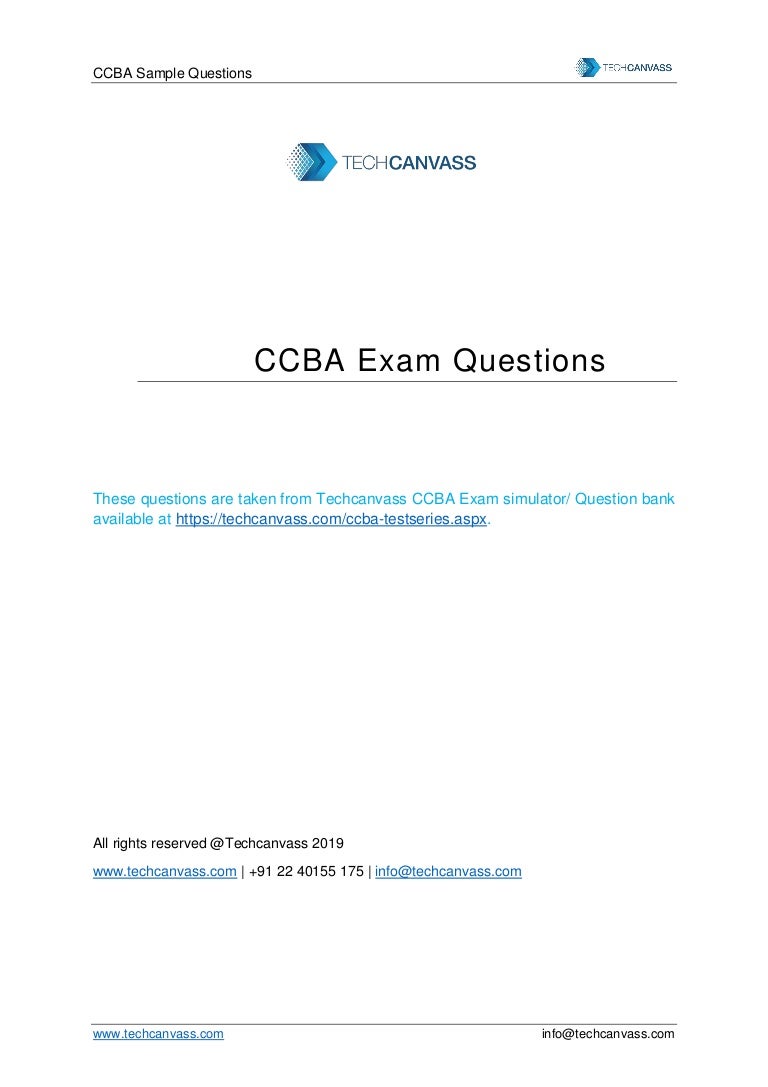 2024 CCBA Valid Test Materials | Test CCBA Collection Pdf