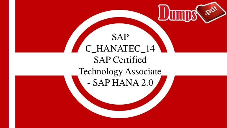 SAP C_HANATEC_18 Study Tool | C_HANATEC_18 Related Certifications