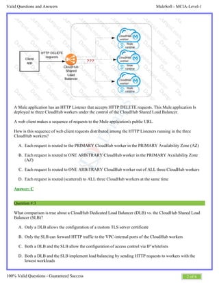 MCIA-Level-1 Hot Spot Questions & Valid Braindumps MCIA-Level-1 Questions