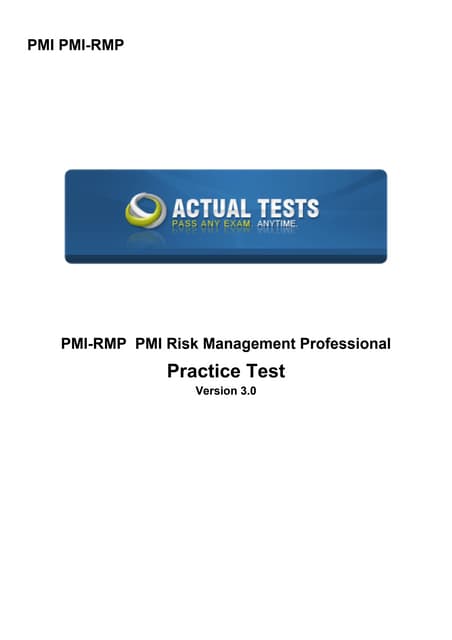 PMI PMI-RMP Reliable Test Book & PMI-RMP Test Question