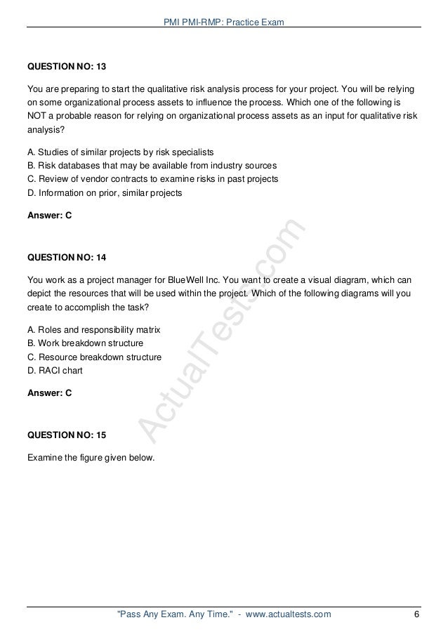 PMI-RMP Exam Certification, PMI-RMP Questions Answers | PMI Risk Management Professional Test Passing Score