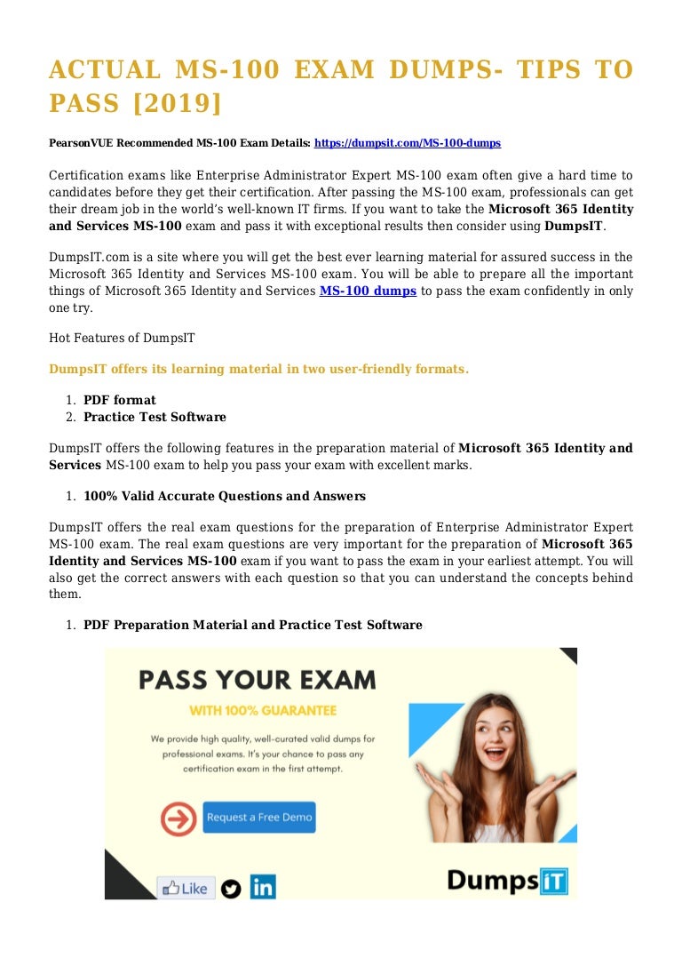 Microsoft Latest MS-100 Real Test & MS-100 Latest Exam Answers