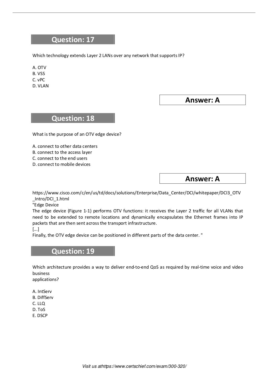 Practice 300-420 Exams, Top 300-420 Exam Dumps | Designing Cisco Enterprise Networks Test Lab Questions