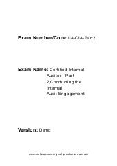 IIA-CIA-Part2 Latest Test Preparation - IIA-CIA-Part2 Exam Review, Latest IIA-CIA-Part2 Exam Camp