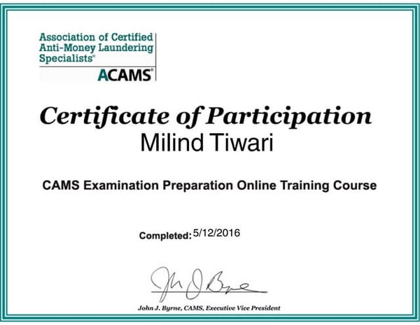 New CAMS Exam Vce - Valid Test CAMS Fee, CAMS Exam Certification Cost