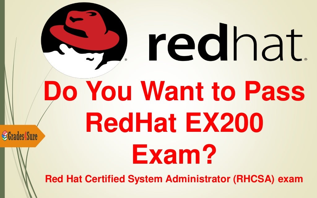 EX200 New APP Simulations - RedHat Valid Dumps EX200 Ppt