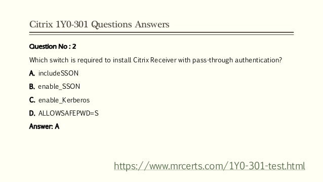 1Y0-440 Certification Test Answers | Latest 1Y0-440 Learning Materials