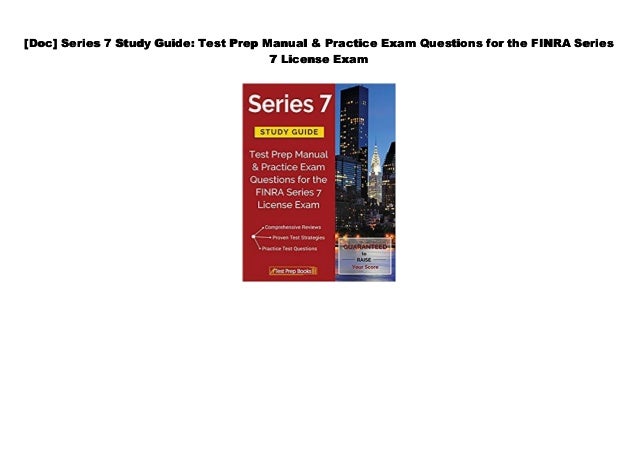 Series-7 Exam Book, Test Series-7 Tutorials | Pdf Series-7 Exam Dump