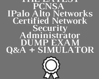 Palo Alto Networks PCNSA New Braindumps Questions & Dumps PCNSA Vce