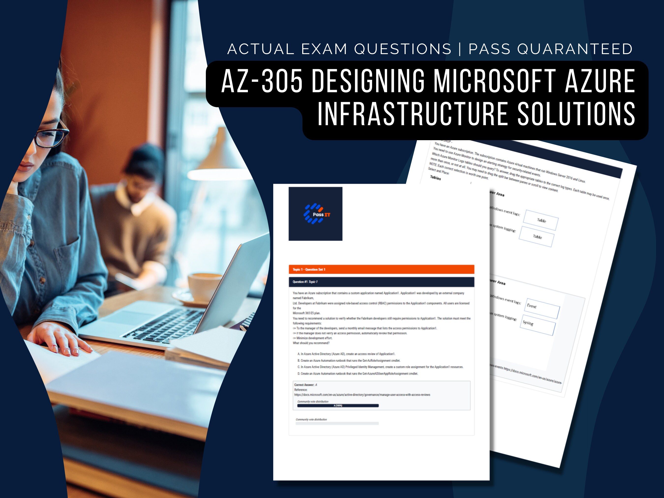 Microsoft New AZ-305 Exam Objectives | AZ-305 Sample Questions