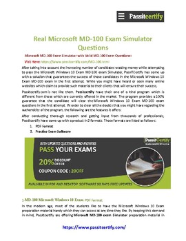 Reliable MD-100 Exam Registration, Microsoft MD-100 Valid Test Experience