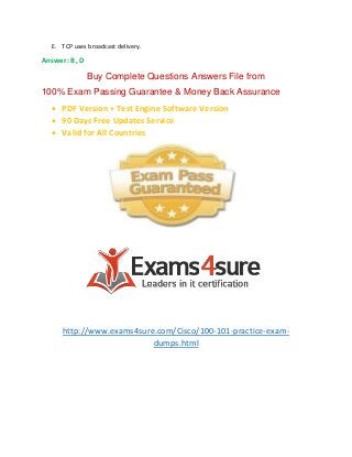 100-101 Actual Test Pdf - Latest Study 100-101 Questions, 100-101 Valid Test Dumps