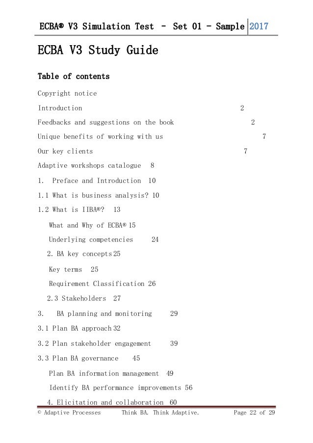 Reliable ECBA Exam Materials, IIBA ECBA PDF Question