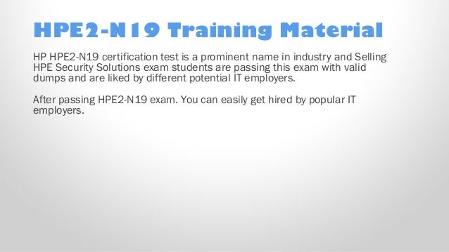 Study HPE2-N70 Material - HPE2-N70 Exam Sample Online, Certification HPE2-N70 Dump