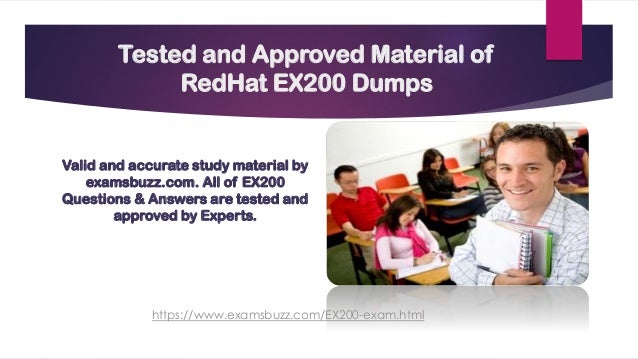 RedHat EX200 Updated Test Cram - Latest EX200 Exam Questions