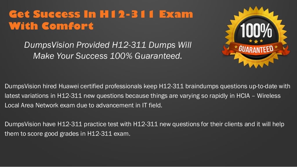 H31-311_V2.5 Positive Feedback, H31-311_V2.5 Examcollection Free Dumps