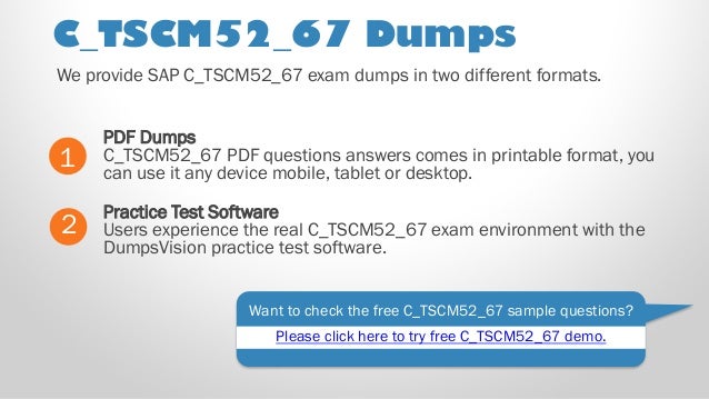 SAP C_TSCM62_67 Pdf Exam Dump, C_TSCM62_67 Test Pattern | C_TSCM62_67 Latest Dumps Free