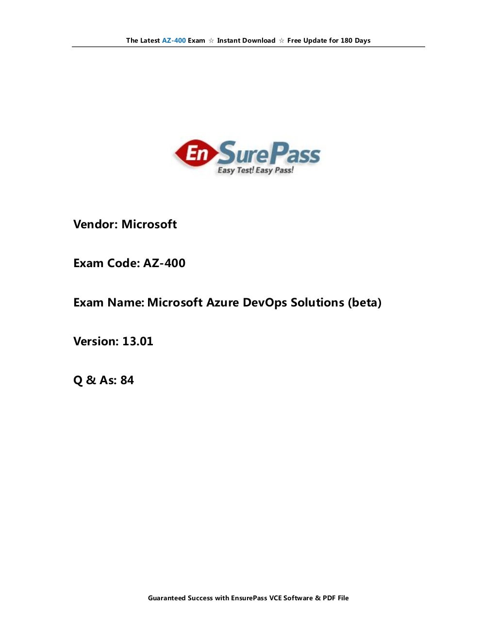 New AZ-400 Dumps Questions & Microsoft Reliable AZ-400 Source