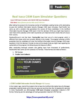 Exam CISM Tutorial & Dump CISM Collection - Valid CISM Exam Cost