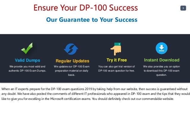 Microsoft Mock DP-100 Exams - Free DP-100 Practice Exams