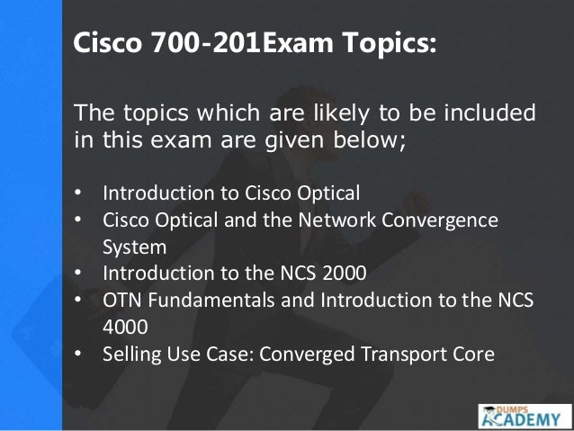 700-240 Latest Learning Material - Cisco 700-240 Related Content