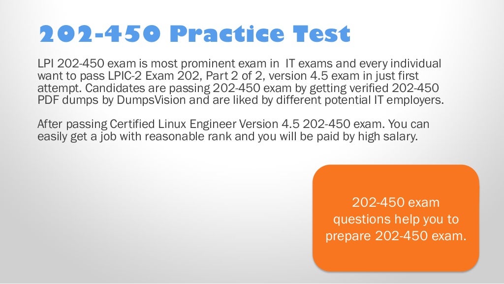 202-450 Exam Quick Prep & Reliable 202-450 Learning Materials