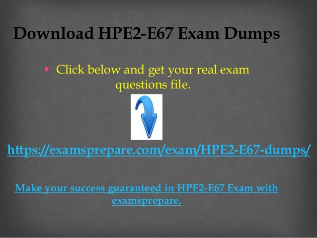 HPE2-B01 Valid Test Dumps - HP HPE2-B01 Valid Exam Voucher