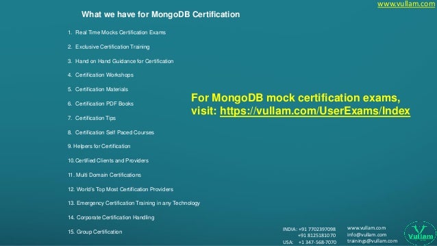 MongoDB C100DEV Latest Exam Materials & Test C100DEV Testking