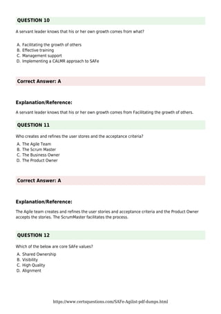 2024 New SAFe-Agilist Test Questions - SAFe-Agilist Latest Dumps Ppt, SAFe 6 Agilist - Leading SAFe (SA) (6.0) Valid Test Book